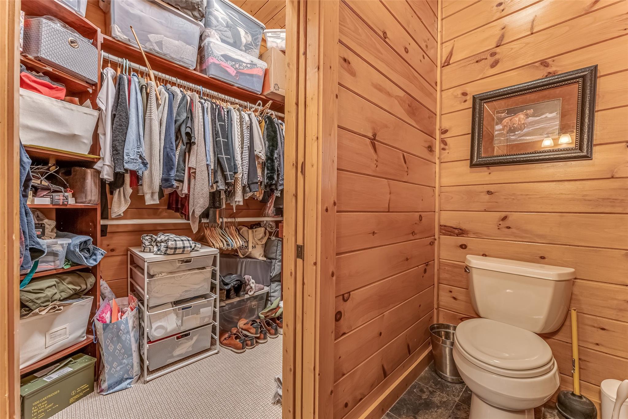 61 North Boundary Rd Mill Spring Mill Spring, NC 28756 - Photo 31 of 46 a bathroom with a toilet and a shower