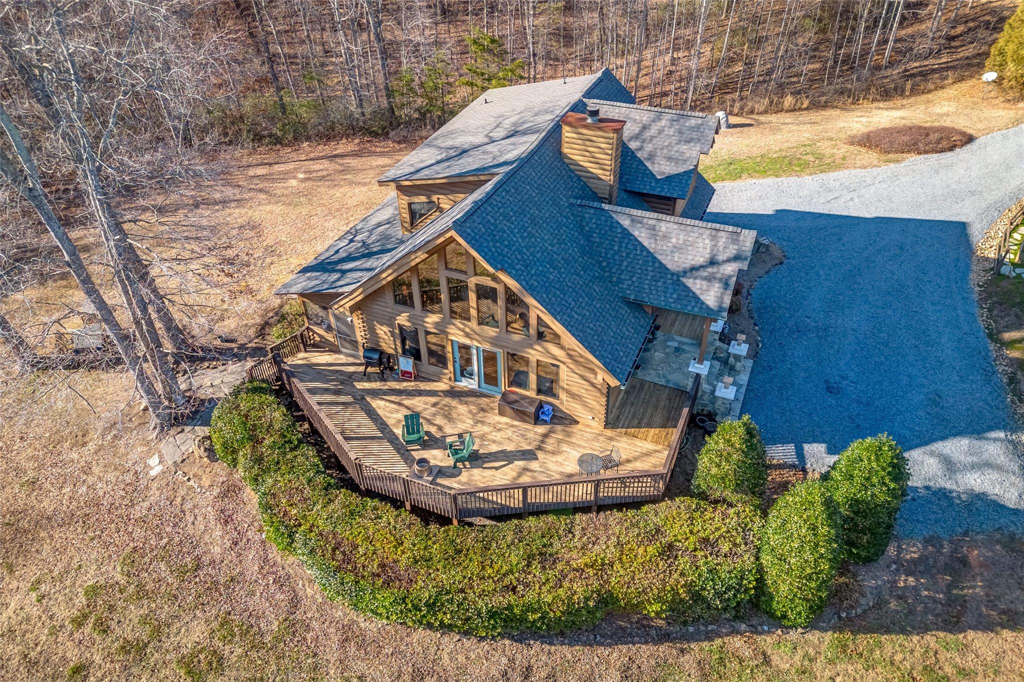 61 North Boundary Rd Mill Spring Mill Spring, NC 28756 - Photo 39 of 46 front view of a house with a yard
