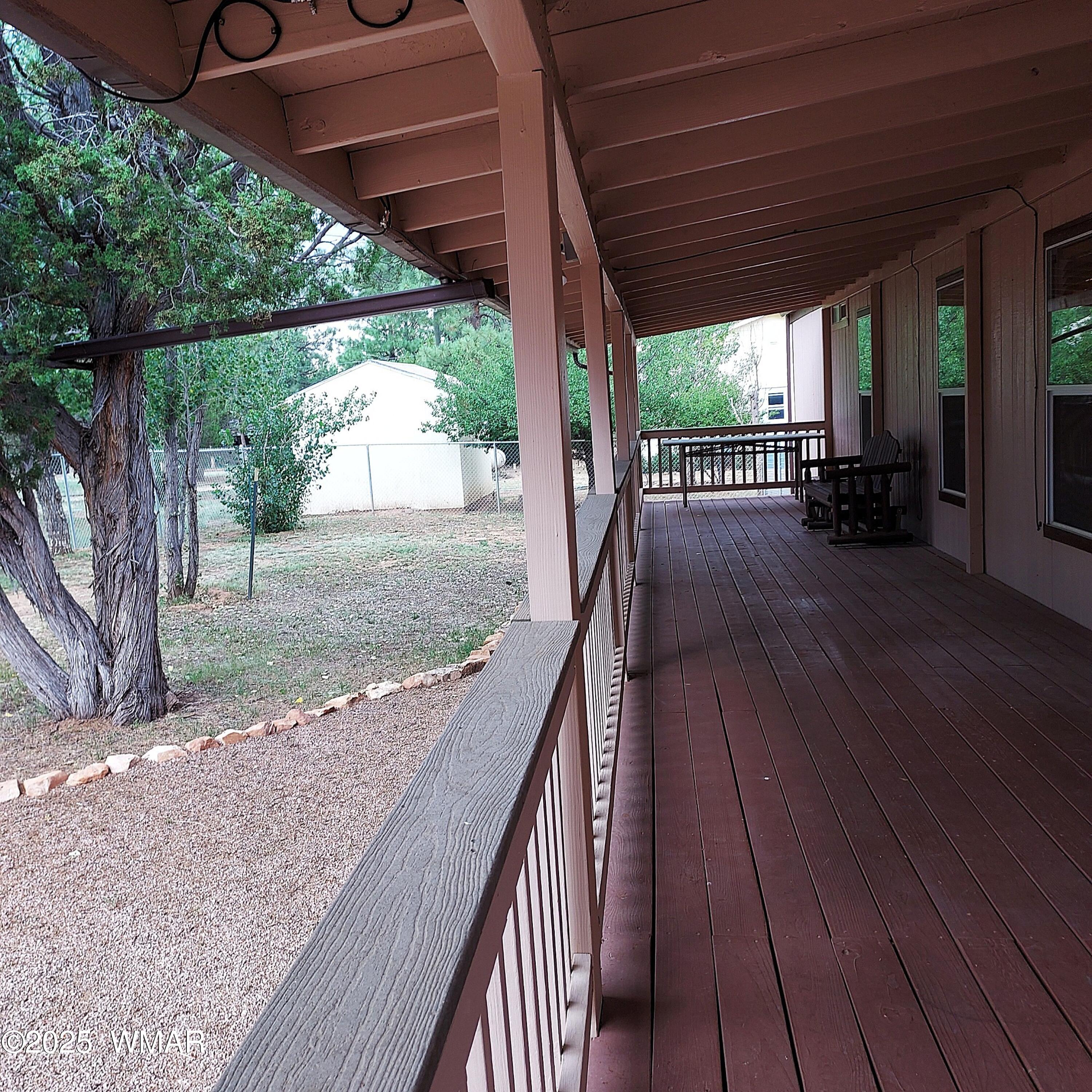 2978 Pine Rim Road Heber, AZ 85928 - Photo 27 of 30 Back Deck