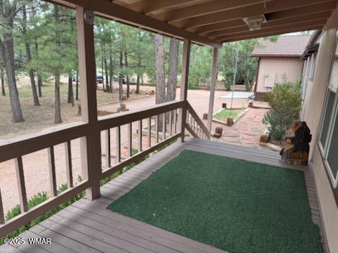 2978 Pine Rim Road Heber, AZ 85928 - Photo 4 of 30 Front Deck