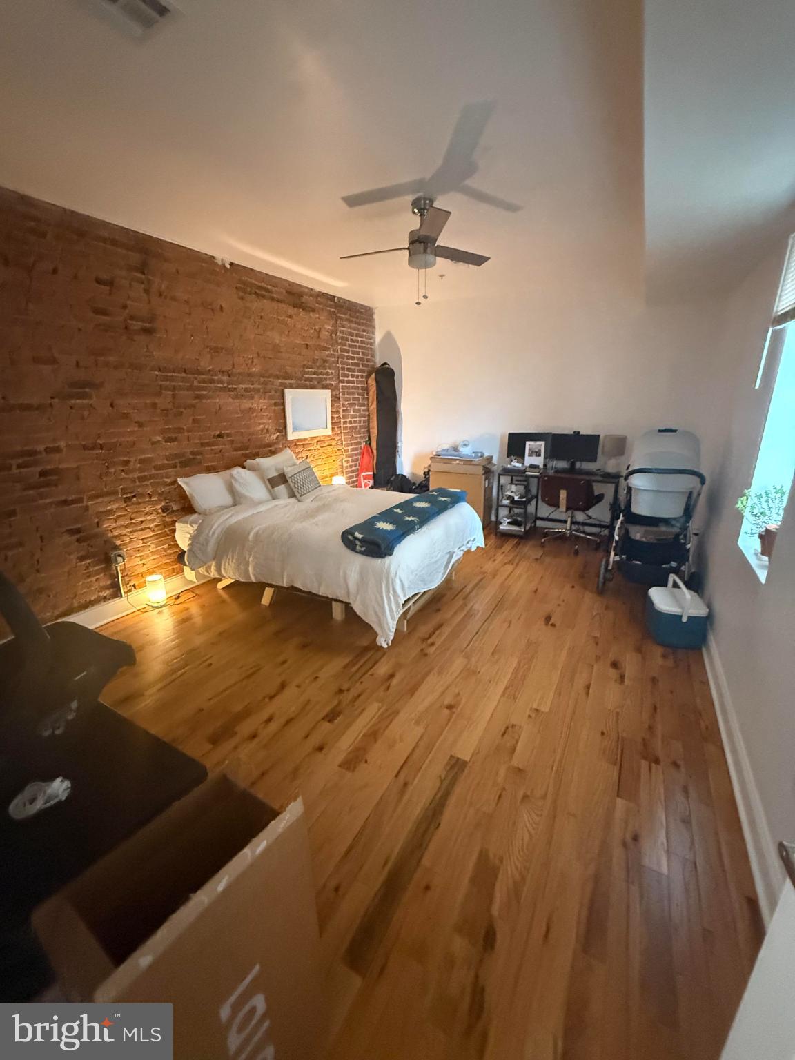 2005 North Mascher Street, Unit B Philadelphia, PA 19122 - Photo 15 of 31 a bedroom with a bed and a table