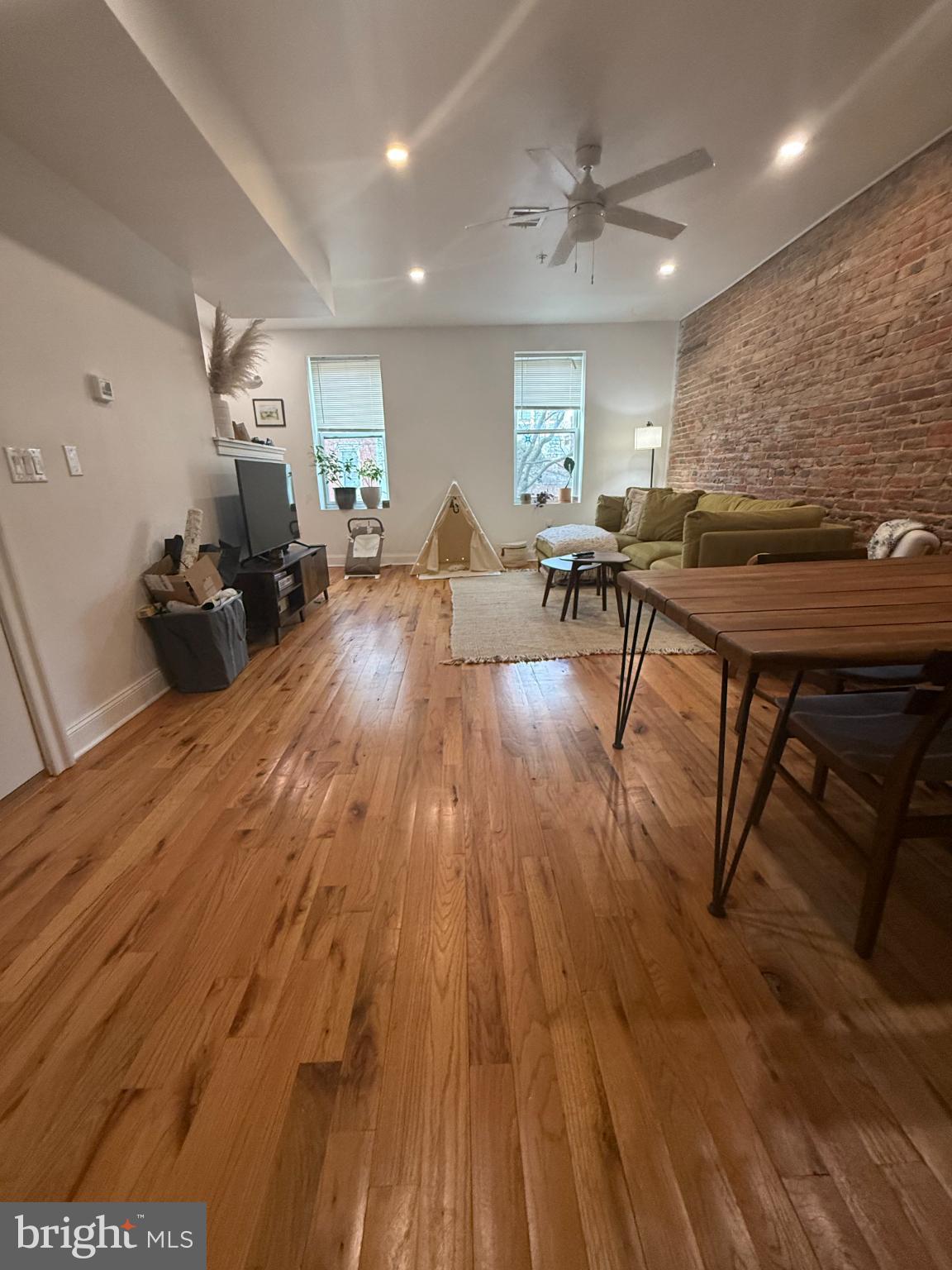 2005 North Mascher Street, Unit B Philadelphia, PA 19122 - Photo 2 of 31 a view of a living room and dining room