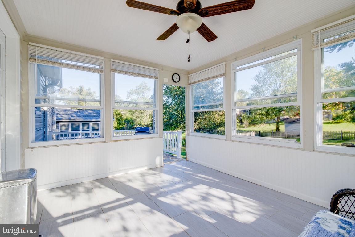 11 Croftley Road Lutherville-Timonium, MD 21093 - Photo 17 of 42 Sunroom with access to the Backyard