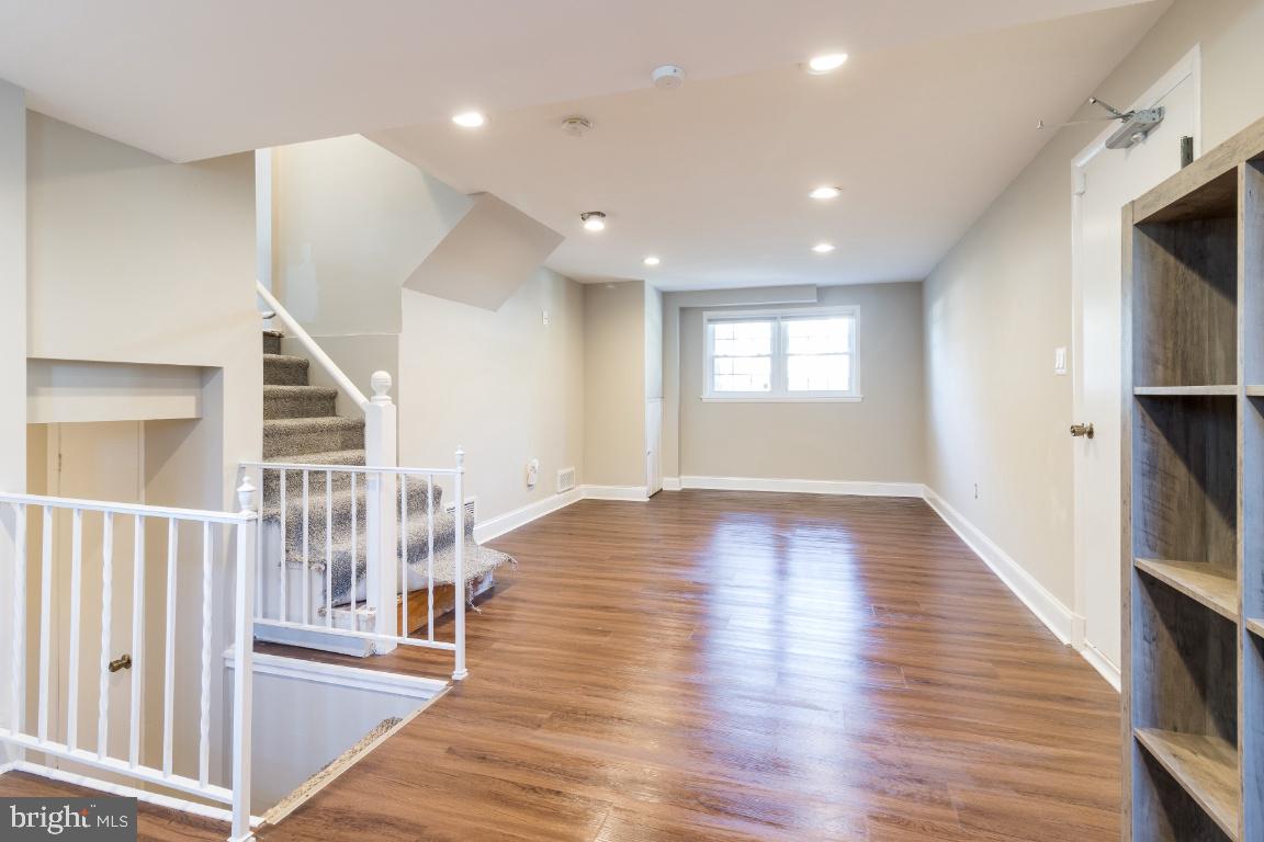 11 Croftley Road Lutherville-Timonium, MD 21093 - Photo 28 of 42 Garage Level Family Room with Recessed Lighting
