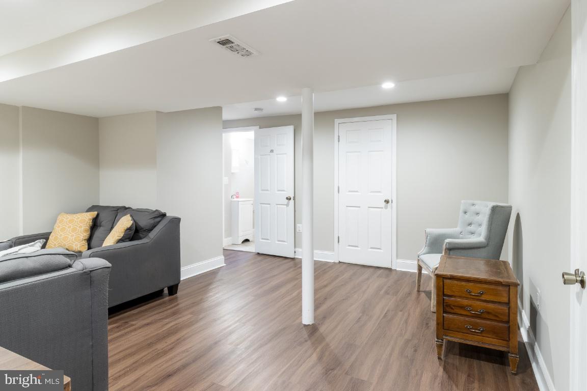 11 Croftley Road Lutherville-Timonium, MD 21093 - Photo 32 of 42 Basement with 3rd Full Bath and Laundry Room