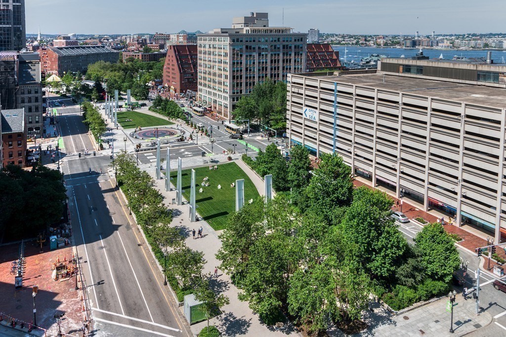 110 Broad Street, Unit 1102 Boston, MA 02110 - Photo 23 of 26 a view of a city with tall buildings