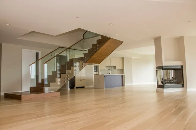 a view of a living room