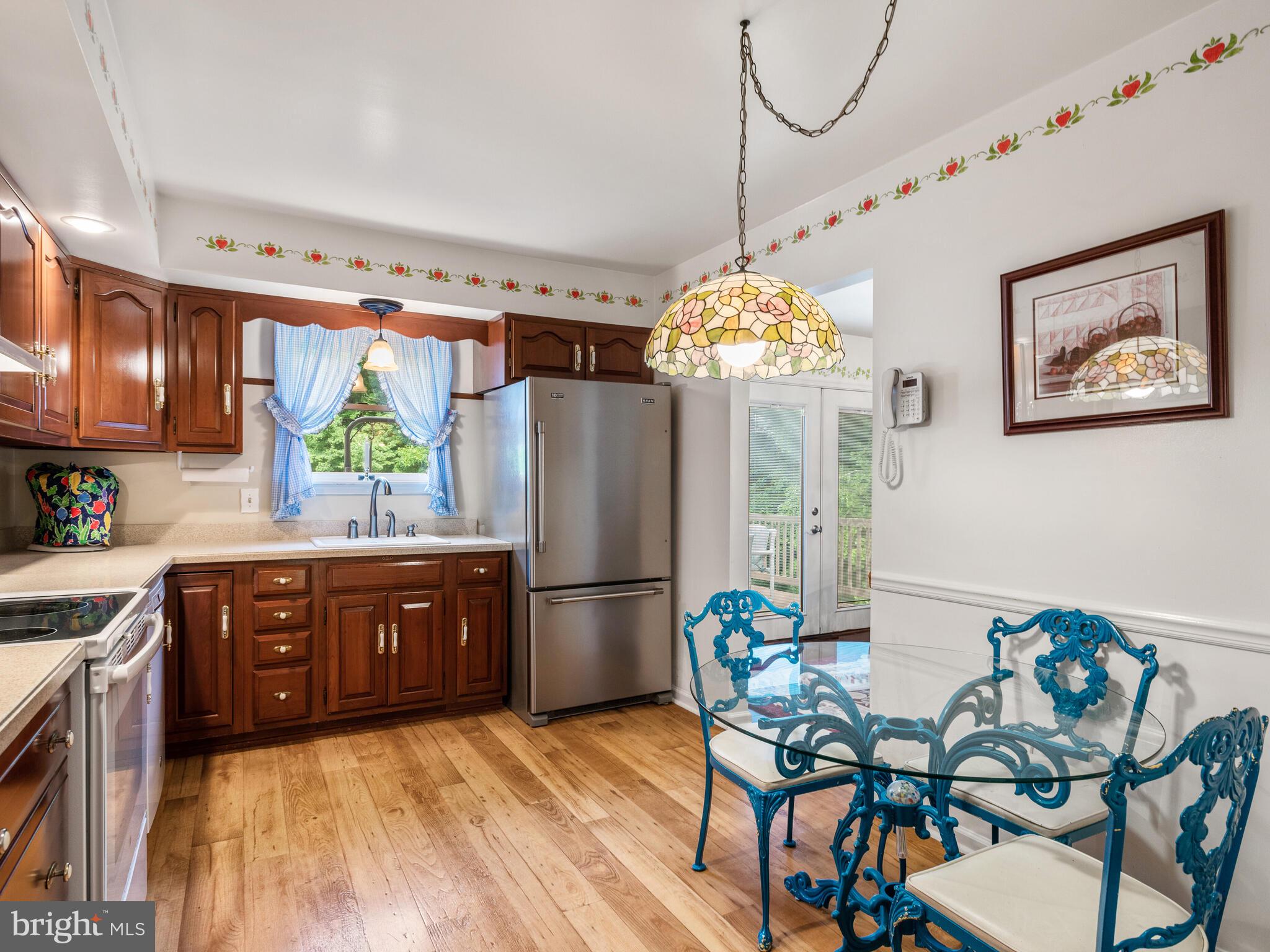 443 Auburn Road Landenberg, PA 19350 - Photo 13 of 69 kitchen overlooks back yard, fridge incl.