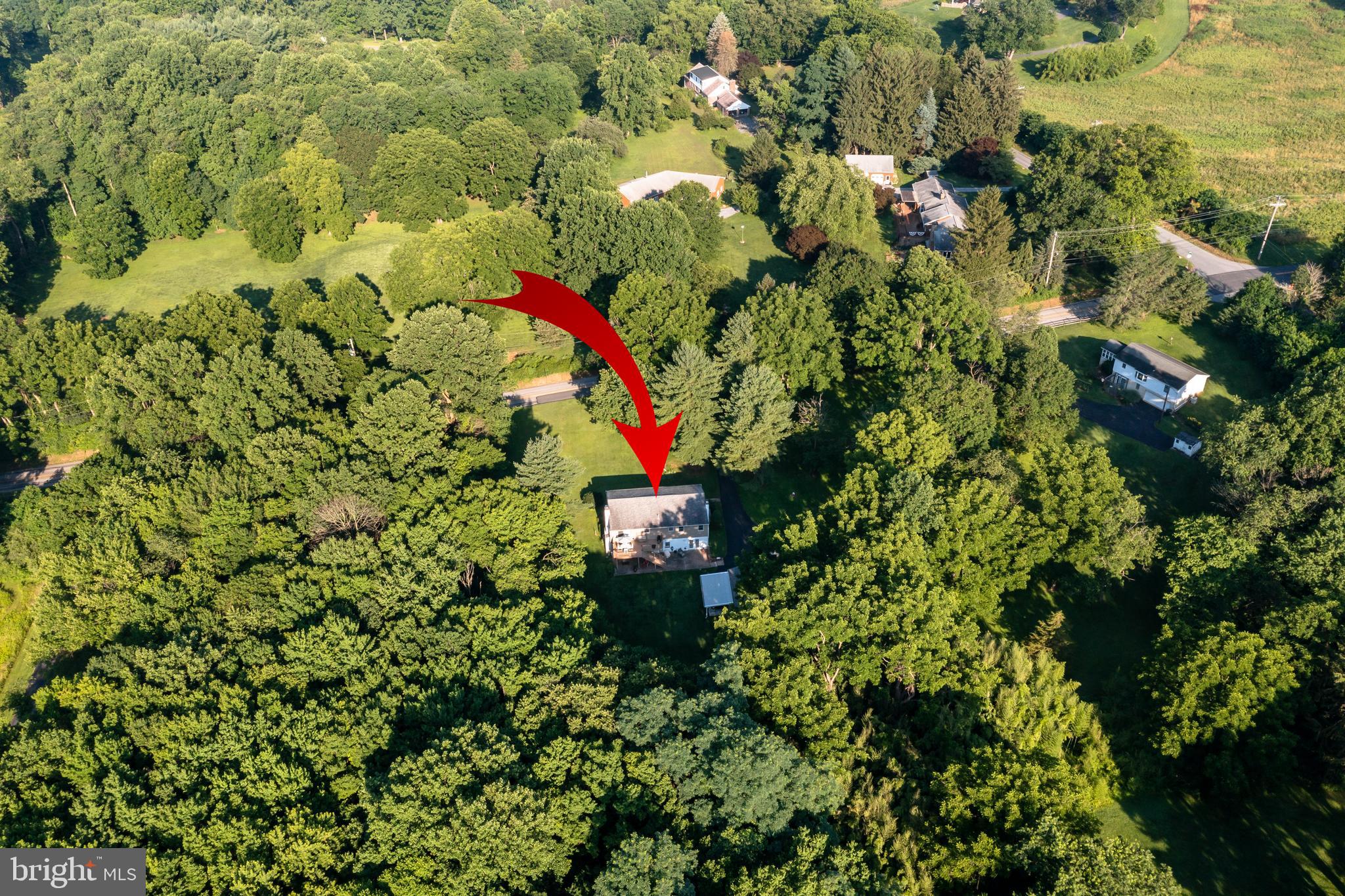 443 Auburn Road Landenberg, PA 19350 - Photo 41 of 69 Aerial view of home from behind