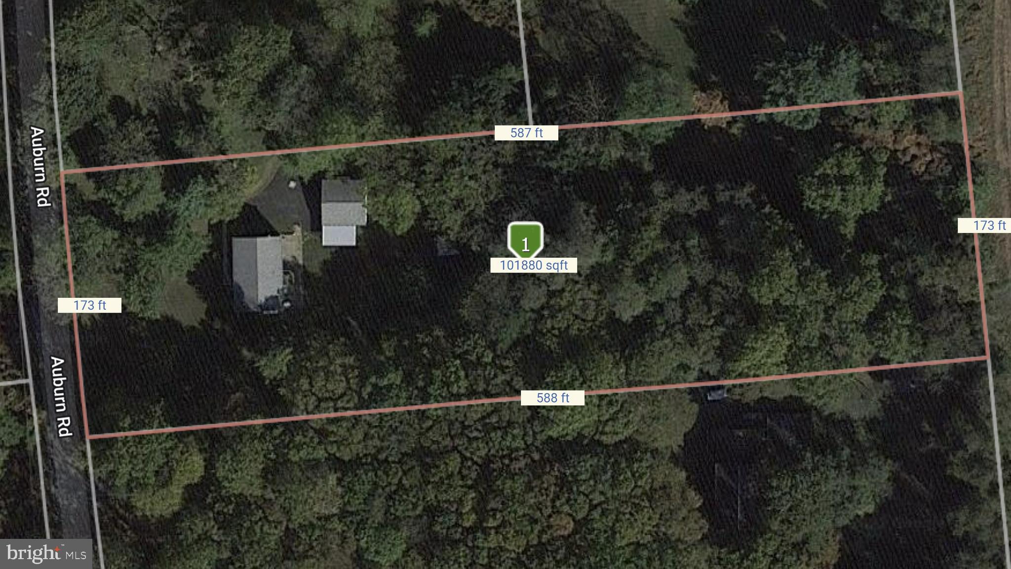 443 Auburn Road Landenberg, PA 19350 - Photo 68 of 69 Lot dimensions from the Public Records