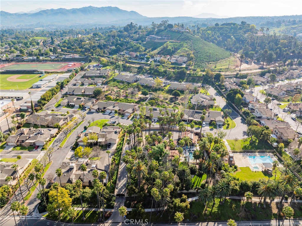 2565 Laramie Road Riverside, CA 92506 - Photo 46 of 46 an aerial view of residential houses with outdoor space and trees