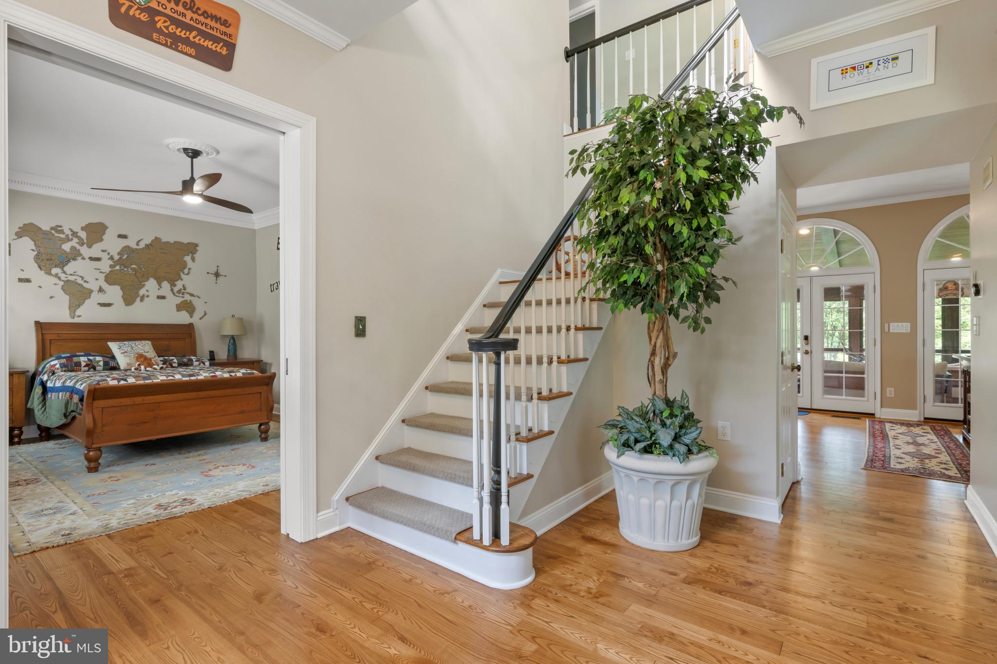 42 Poplar Point Road Edgewater, MD 21037 - Photo 10 of 63 a view of entryway with wooden floor