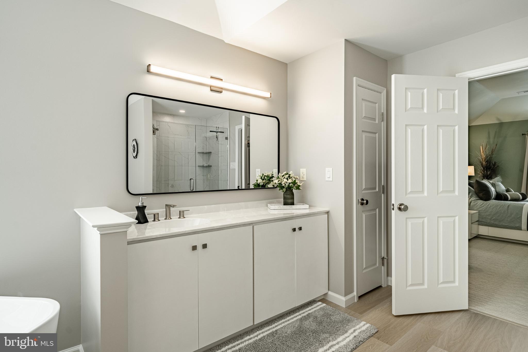 1716 St Georges Road Dresher, PA 19025 - Photo 69 of 90 Sleek modern bathroom with elegant finishes.