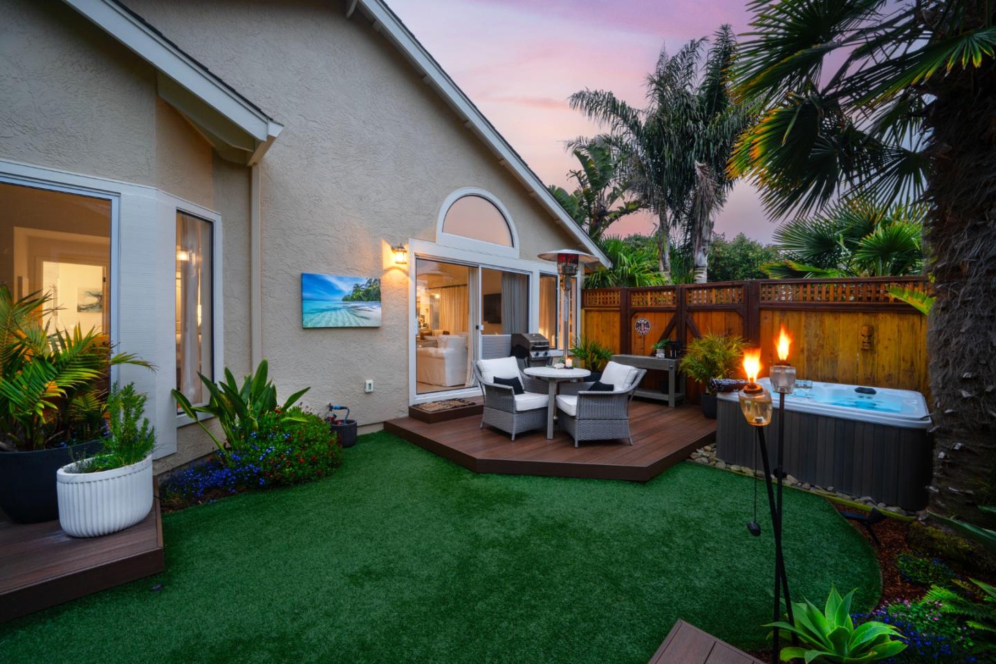 388 Greenbrier Road Half Moon Bay, CA 94019 - Photo 34 of 46 a view of house with backyard and outdoor seating