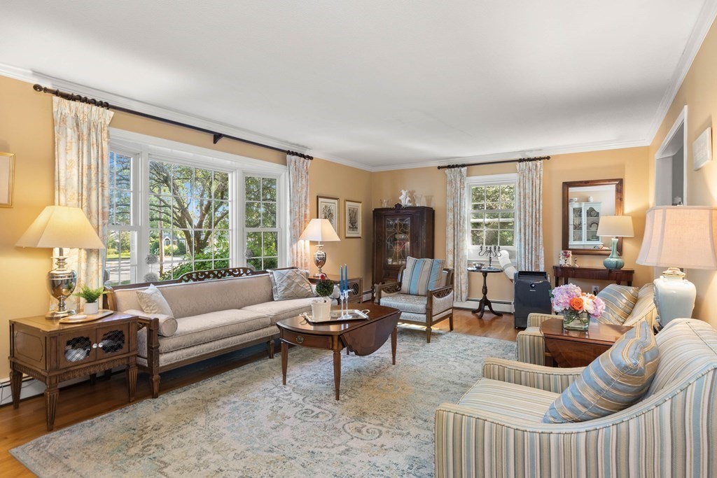 44 Crestwood Road Marblehead, MA 01945 - Photo 6 of 42 a living room with furniture and a large window