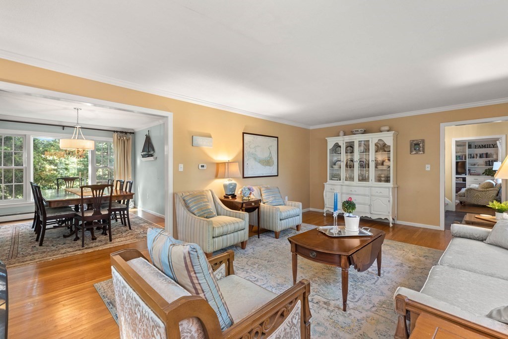 44 Crestwood Road Marblehead, MA 01945 - Photo 7 of 42 a living room with furniture and a large window