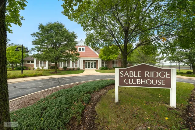 a view of outdoor space with sign board