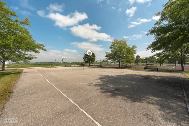 a view of a basket ball ground