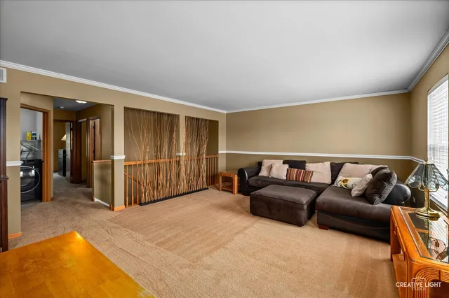 a view of a livingroom with furniture and a couch