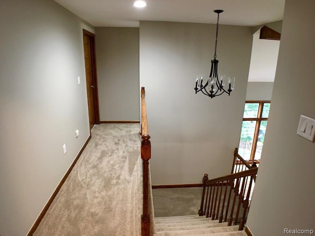 2245 Addaleen Road Highland, MI 48357 - Photo 26 of 50 28-Stairs.jpg