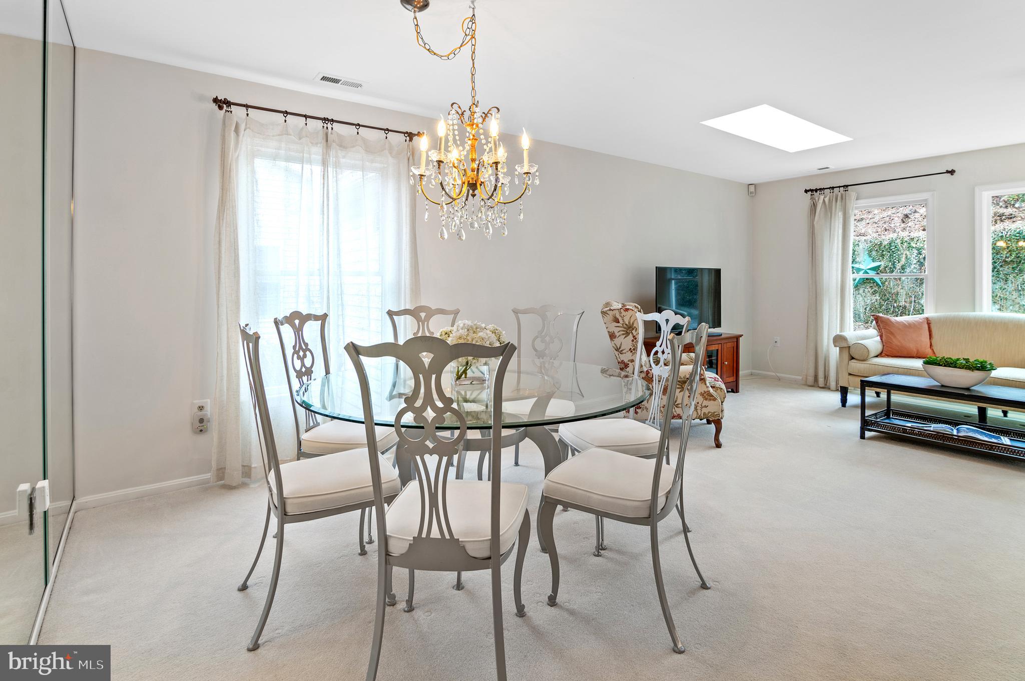 878 Rudder Way Annapolis, MD 21401 - Photo 11 of 35 Dining Room with chandelier