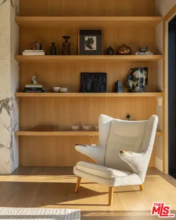 a view of table and chair