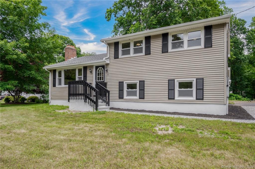 22 Mott Hill Road East Hampton, CT 06424 - Photo 1 of 1 a house view with a garden space