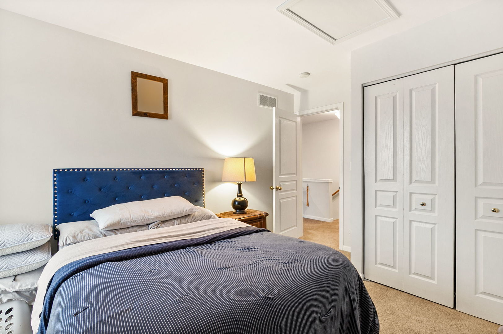 2854 Waterfront Avenue Algonquin, IL 60102 - Photo 22 of 29 a bedroom with a bed and a painting