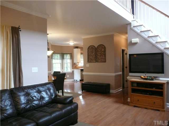 3200 Tabor Court Raleigh, NC 27604 - Photo 7 of 25 Living room open to the two story foyer.