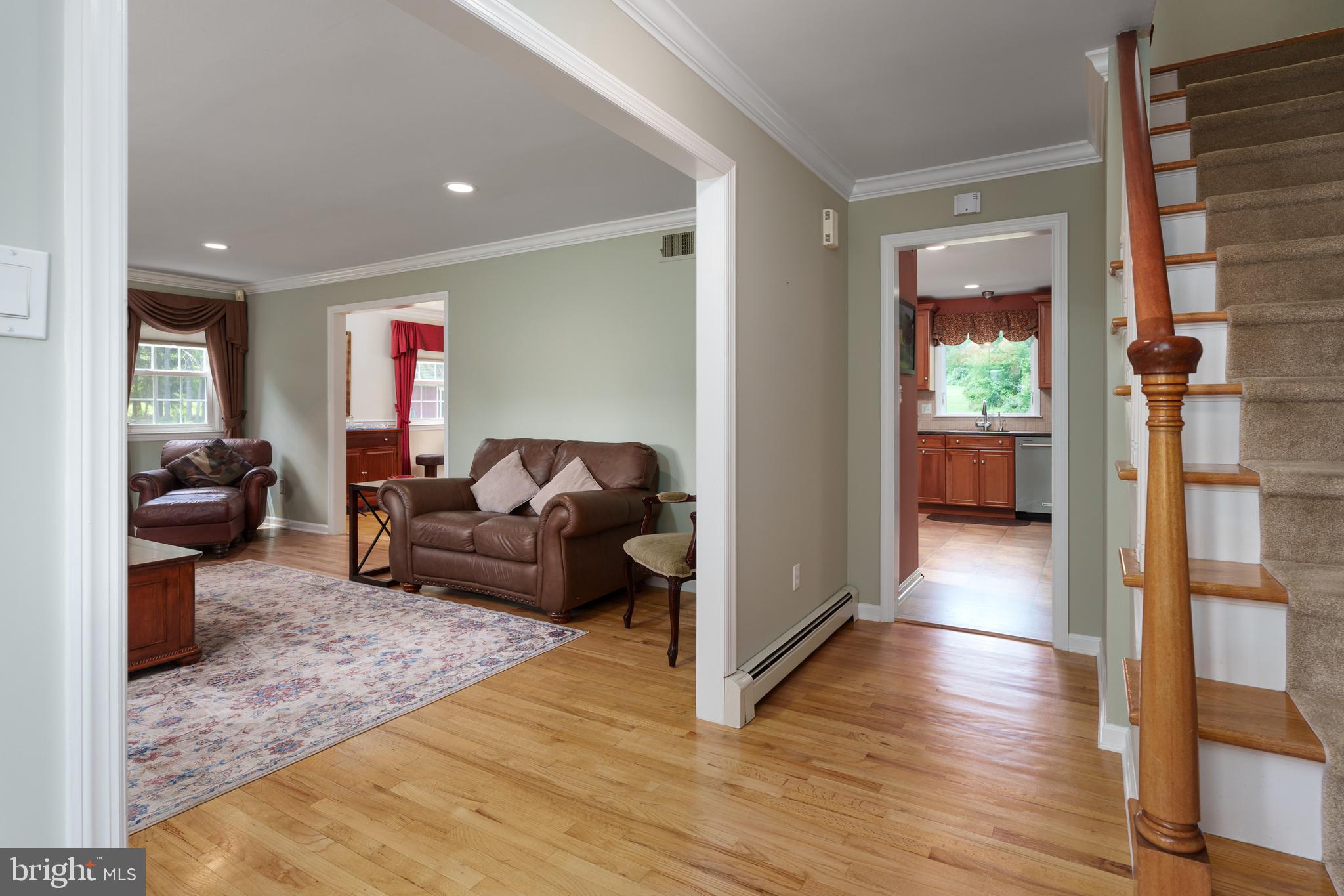 56 Valley Road Lambertville, NJ 08530 - Photo 15 of 49 a living room with furniture and a wooden floor