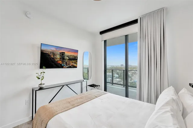 a building outdoor space with patio furniture