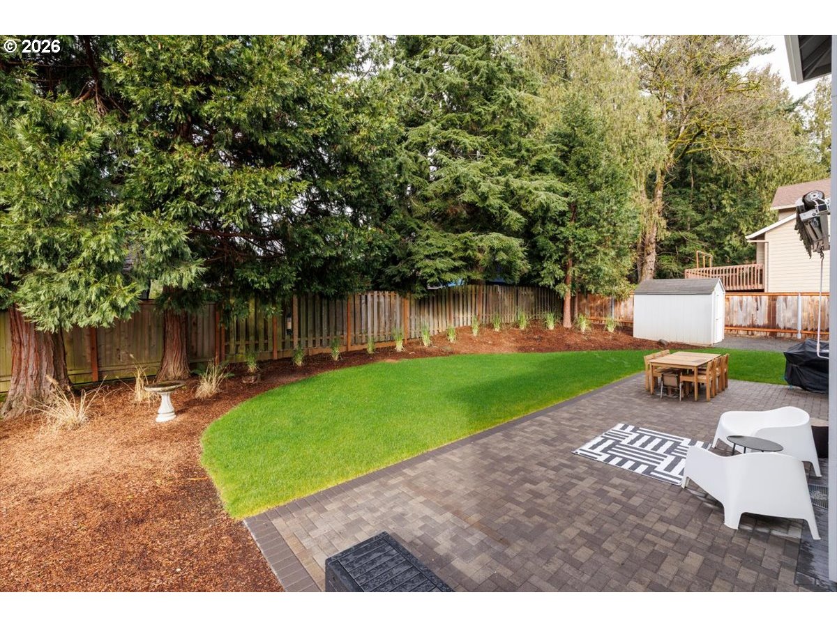 36745 Eldridge Drive Sandy, OR 97055 - Photo 32 of 39 a view of a backyard with sitting area