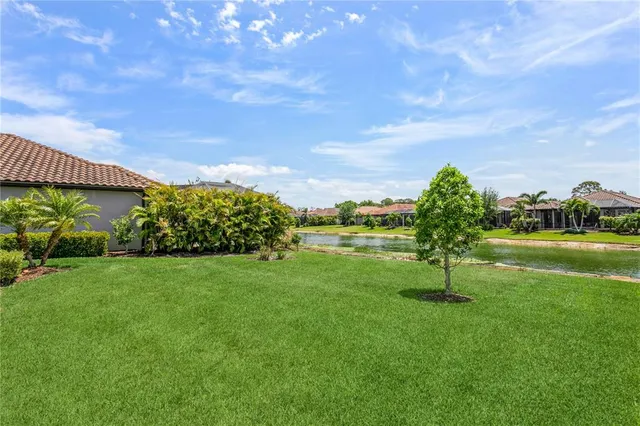 a view of a house with a swimming pool