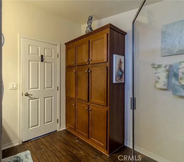 10550 Western, Unit 93 Stanton, CA 90680 - Photo 26 of 34 a view of a closet area with wooden floor