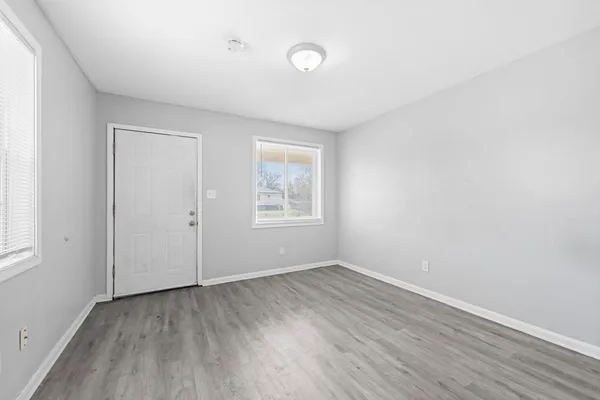 wooden floor in an empty room
