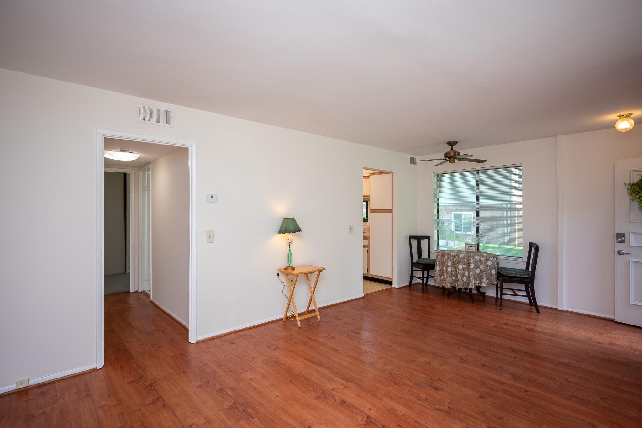 3160 Adderley Court, Unit 242A Silver Spring, MD 20906 - Photo 11 of 36 Living Room & Dining Area