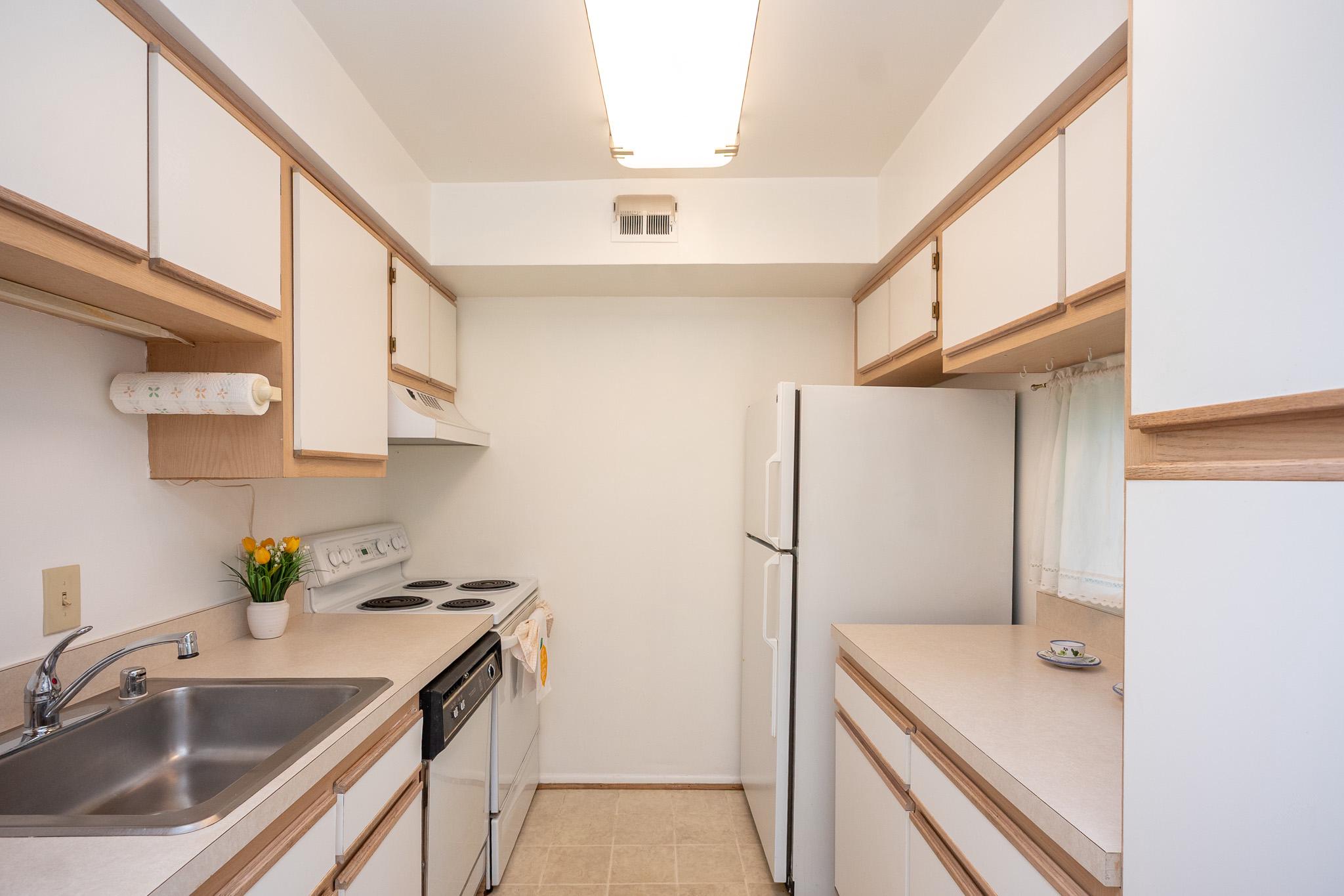 3160 Adderley Court, Unit 242A Silver Spring, MD 20906 - Photo 15 of 36 Sunny Kitchen