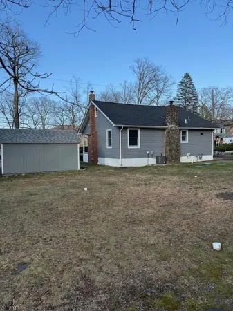 front view of a house with a dry yard