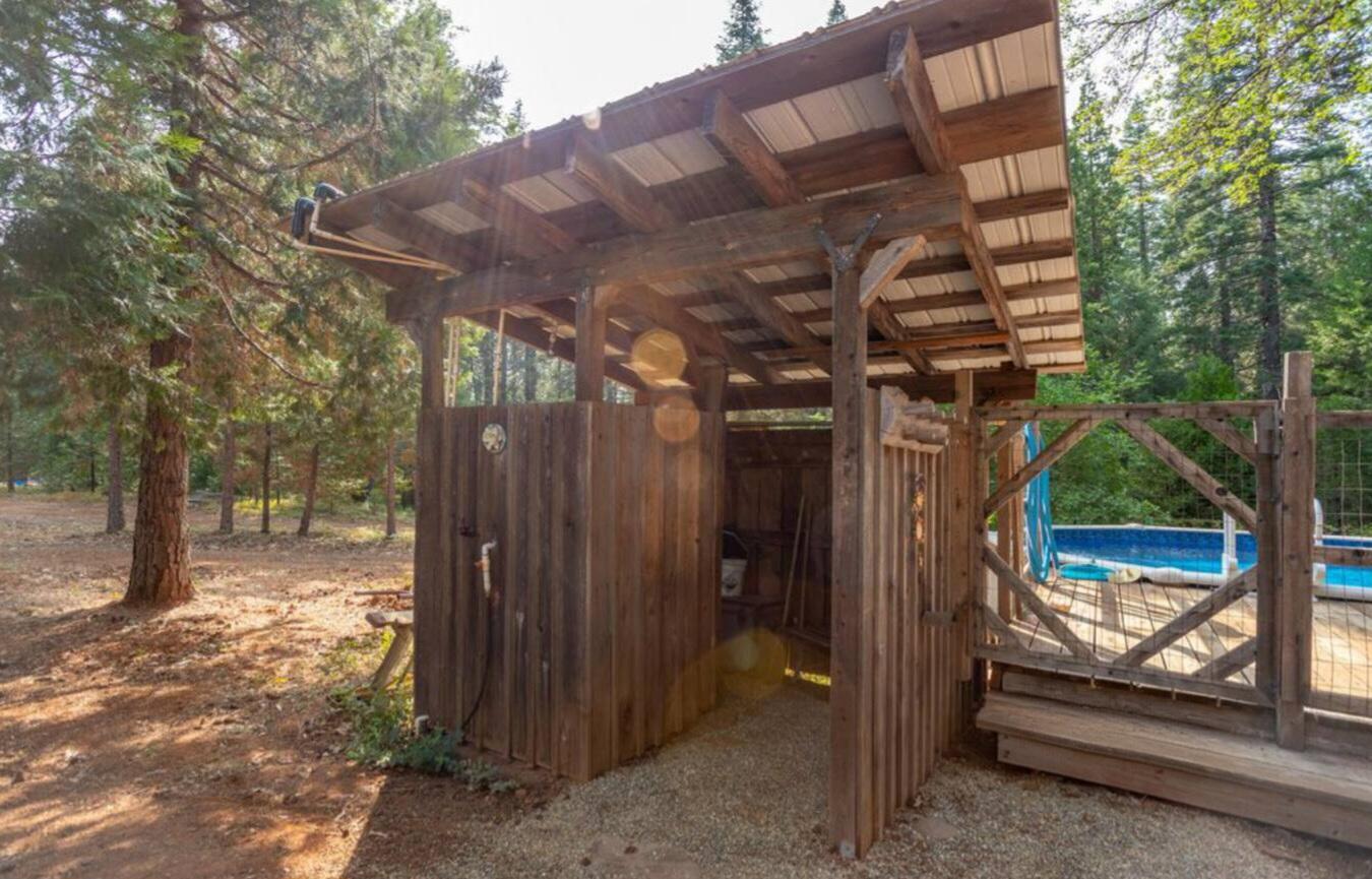 29104 Johnson Road Montgomery Creek, CA 96065 - Photo 80 of 137 Outdoor shower