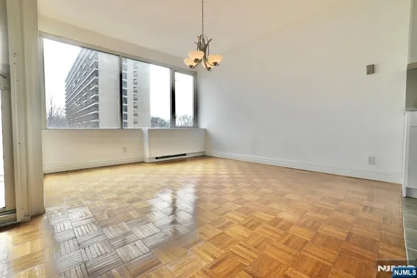 a view of a room with window