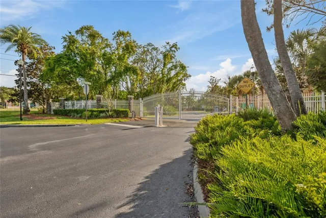 a house view with a garden