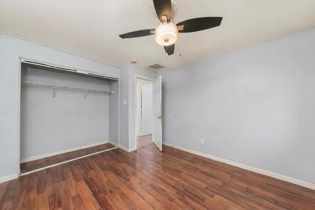 wooden floor in an empty room