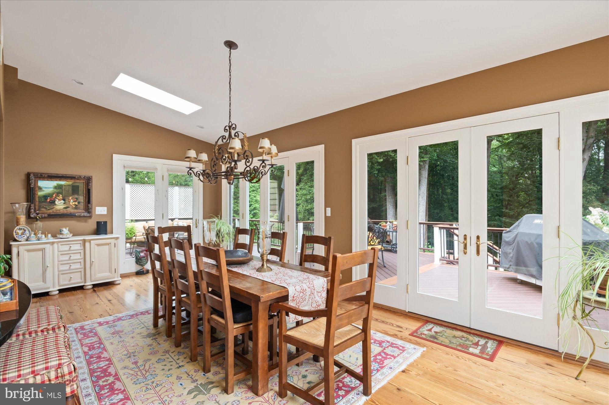 11308 Stonehouse Place Sterling, VA 20165 - Photo 25 of 76 Three Sets of French Doors Lead to Custom Deck