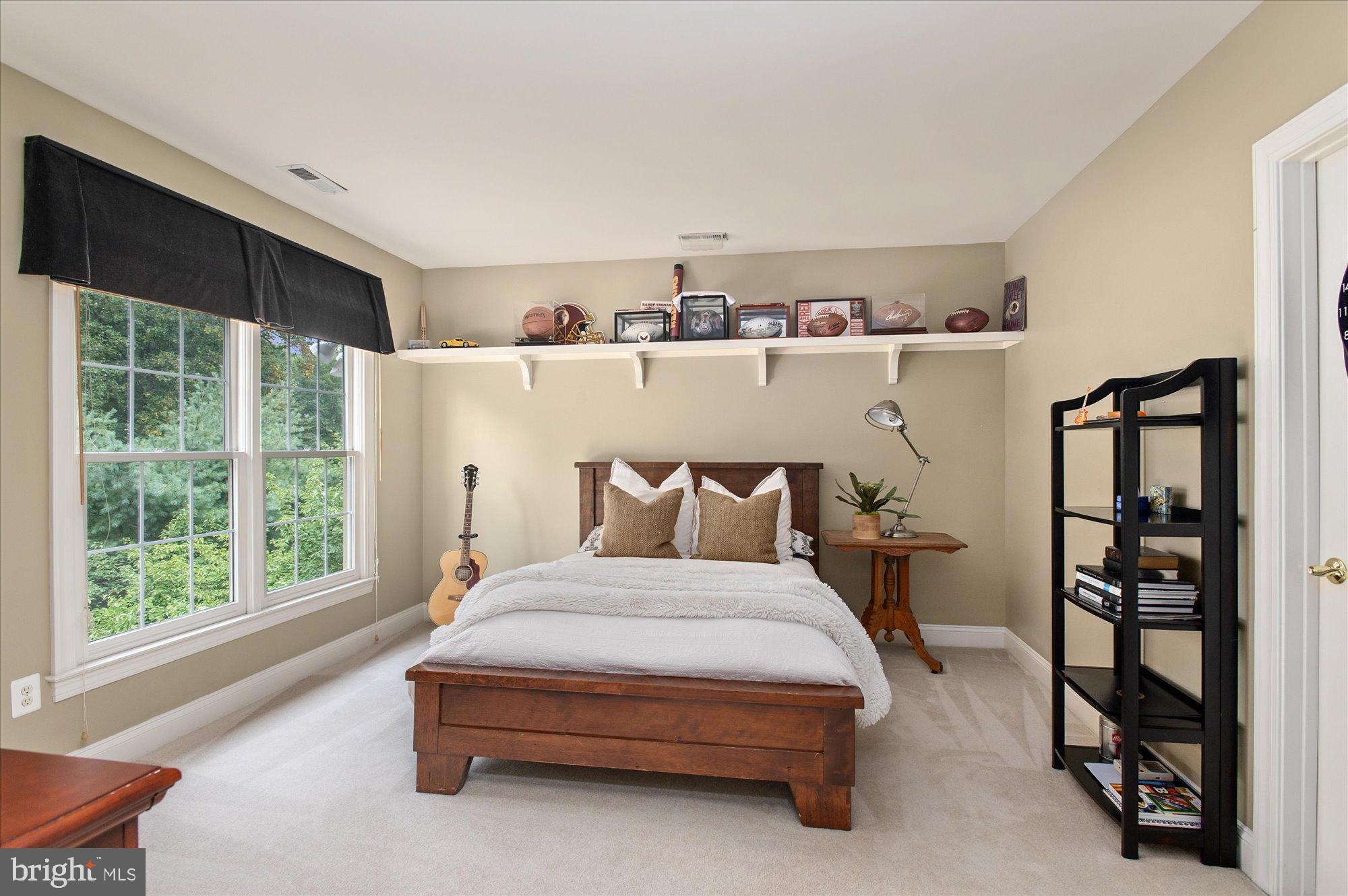 11308 Stonehouse Place Sterling, VA 20165 - Photo 44 of 76 Large Third Bedroom w Wooded Views