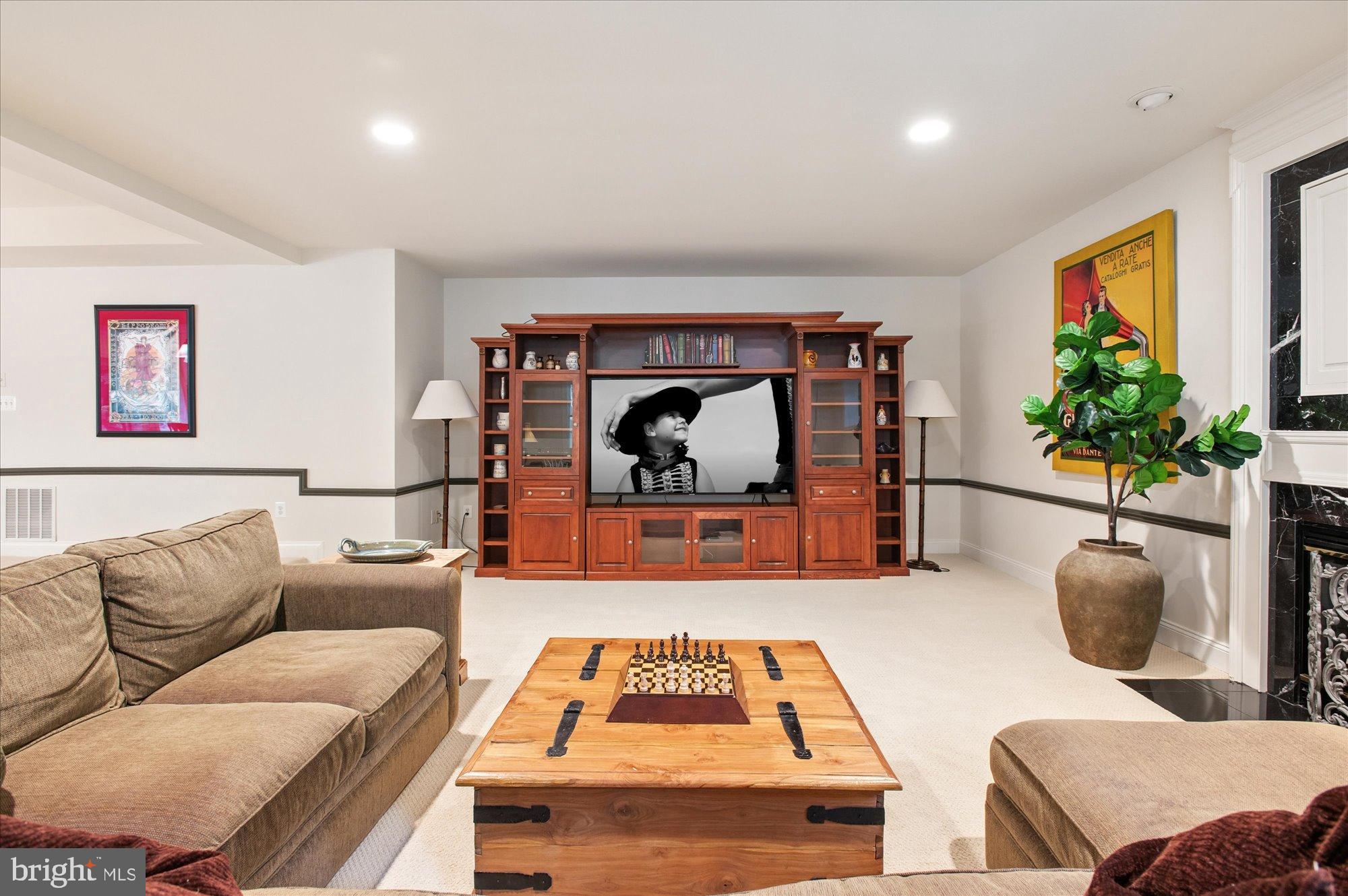 11308 Stonehouse Place Sterling, VA 20165 - Photo 50 of 76 Spacious Lower Level Family/Media Room