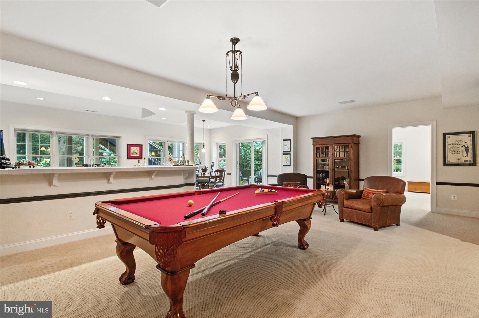 11308 Stonehouse Place Sterling, VA 20165 - Photo 51 of 76 Billiards Area in Walkout Lower Level