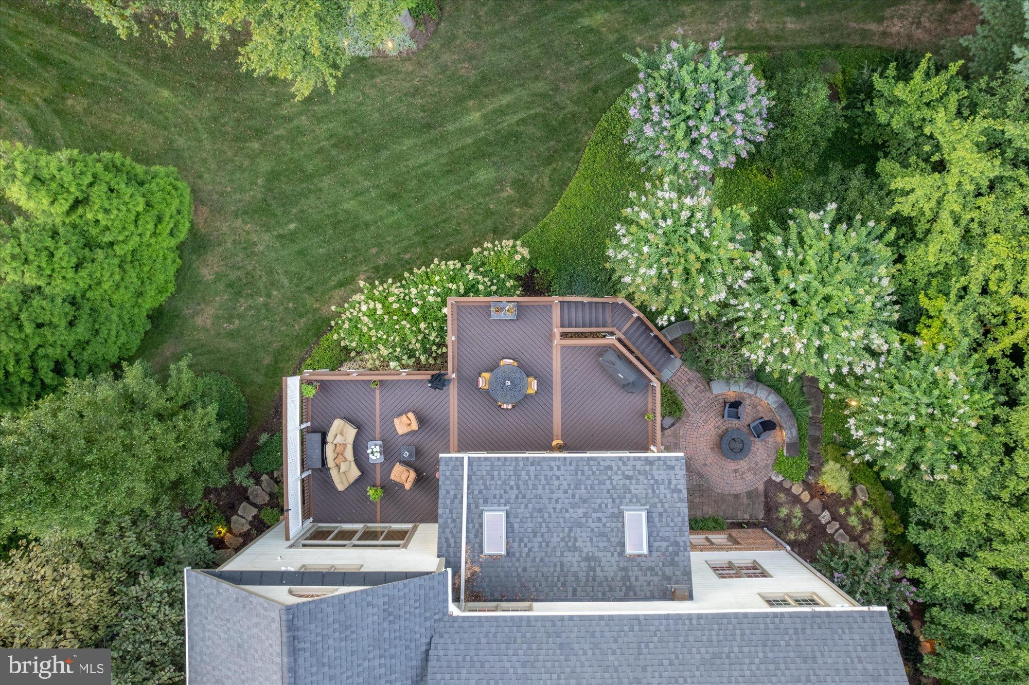 11308 Stonehouse Place Sterling, VA 20165 - Photo 59 of 76 Lush Greenery Surrounds this Outdoor Retreat