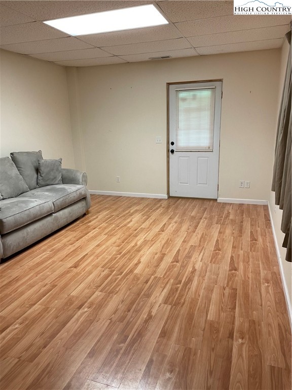 298 Russelton Road Boone, NC 28607 - Photo 20 of 28 a view of a livingroom with wooden floor and closet
