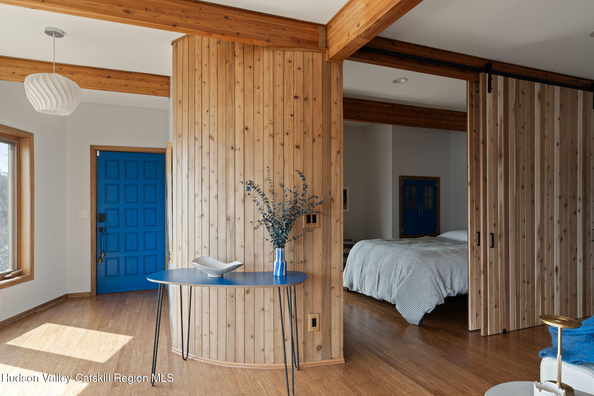 15 Oakes Road Highland, NY 12528 - Photo 29 of 48 a bedroom with a bed and a mirror