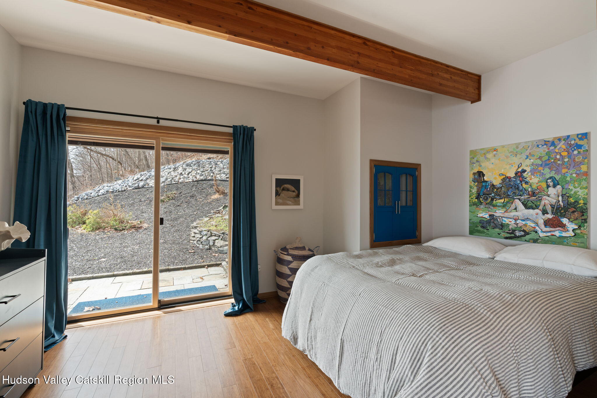 15 Oakes Road Highland, NY 12528 - Photo 30 of 48 a bedroom with a large bed and a large window